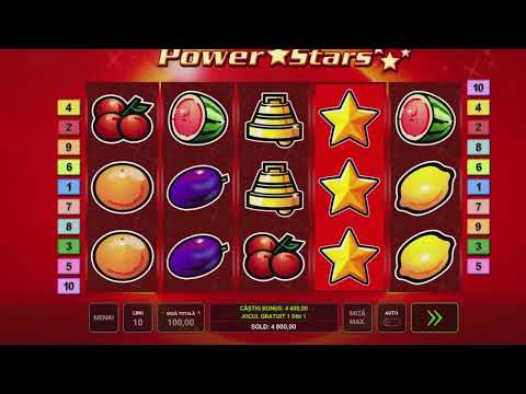 MEGA WIN AT POWER STARS SLOT