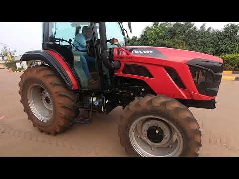 चलाकर देखा इस ट्रैक्टर को Mahindra 7095 PTS tractor Only For USA with CRDI engine