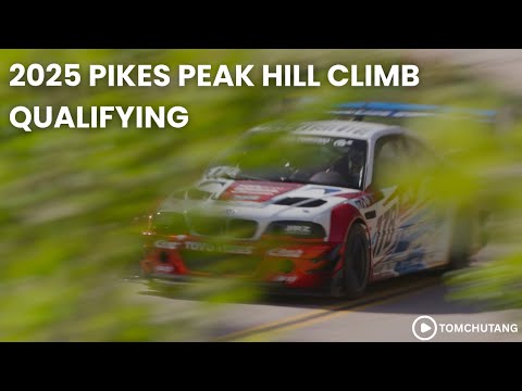 2025 Pikes Peak Hill Climb Qualifying - 103rd Running of the Race to the Clouds - Tom Tang BMW