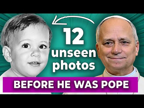 12 Unseen Photos of Pope Leo XIV - PART 4