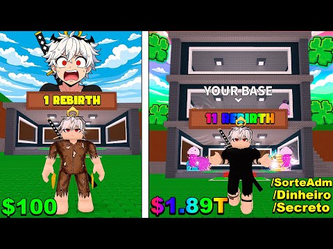 😢I STARTED FROM REBIRTH 1 UNTIL I REACHED THE MAXIMUM ADM POWERS IN STEAL A BRAINROT!!😱❄️