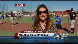 5pm LIVE SHOT: Harmon Killebrew Miracle Field opens in Payette