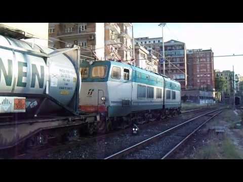 E655.047 sul TCS 57002 Pomezia - Gallarate, in partenza da Roma Tuscolana