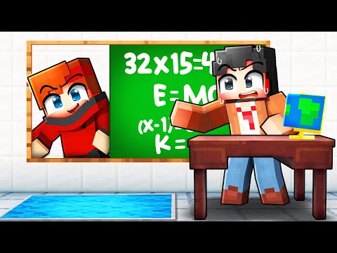 Le professeur VS l'élève jouent à CACHE-CACHE sur Minecraft!