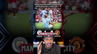 Download lagu ERLING HAALAND DEFEATS MANCHESTER UNITED WITH ONLY 10 MEN 🤖😭🙏🏽💔🚨 mp3