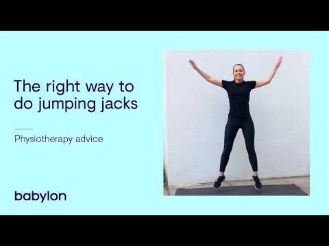 How to Do Jumping Jacks Properly [Exercise At Home] thumnail