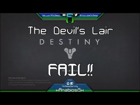 Destiny Beta (The Devil's Lair Gameplay) + Never Play With Randoms (Xbox 360)