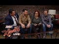 Jimmy Kimmel Plays HQ Trivia with Aunt Chippy, Cousin Sal & Guillermo