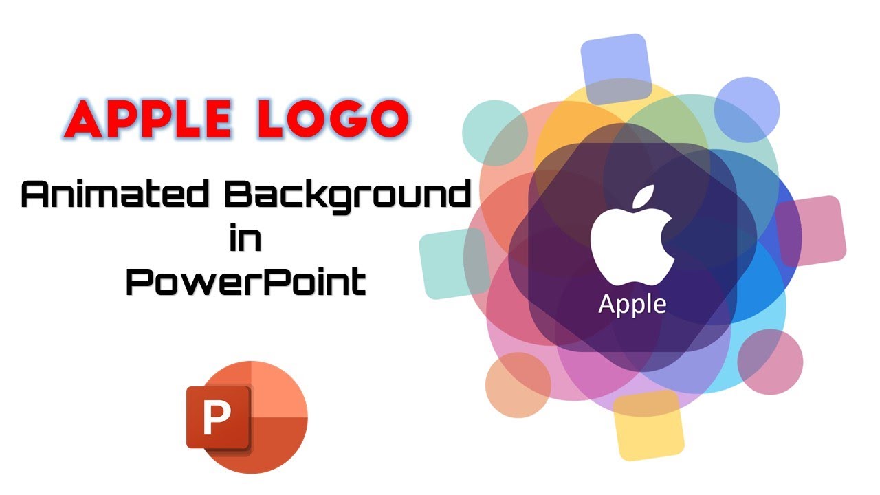 Apple Logo Animation Animated Background in PowerPoint The Teacher