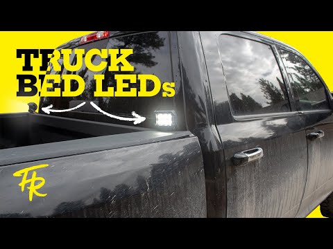 Truck Bedside LED CUBE lights | EASY CUSTOM Install