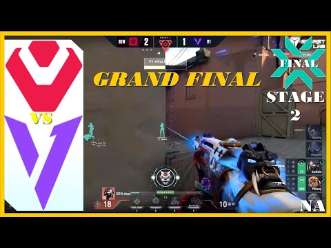 GRAND FINAL ! SENTINELS vs VERSION1 HIGHLIGHT VALORANT VCT 2021 NA Stage2 Playoffs Day FINAL.