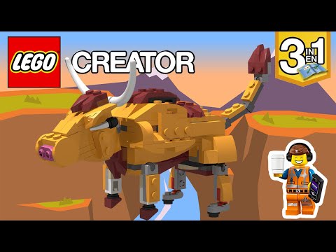 🔥LEGO Creator Year of Ox SET 31112 Alternate🔥 Speed Build 3D