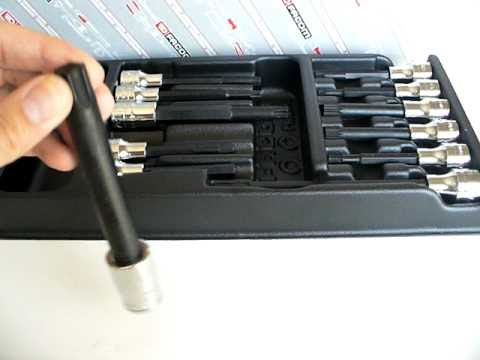 Facom Long Socket Module - Torx/Hex/Spline