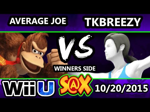 S@X 120 - Average Joe (Donkey Kong ) Vs. VGBC | TKbreezy (WFT) SSB4  - Smash Wii U - Smash 4