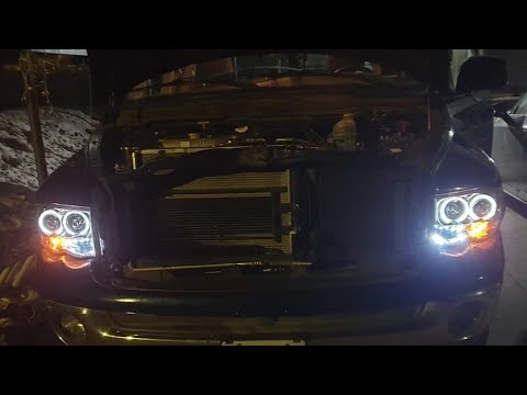2002 Dodge Ram 1500 SLT Spec-D Tuning Halo LED Projector Headlights DIY Install