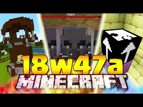 UNA NUOVA BOSS FIGHT - Minecraft ITA - 18w47a: Raid, Avamposto dei Pillager