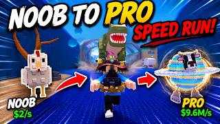 We Speedran NOOB to PRO in Roblox Steal An Egg!