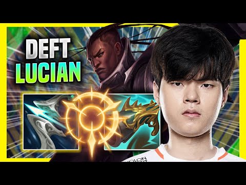 DEFT CHILLING WITH LUCIAN! - DRX Deft Plays Lucian ADC vs Aphelios! | Preseason 2022