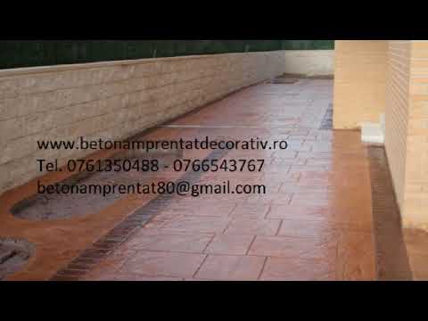 Beton Amprentat Otvești -Timiș Tel.0761350488 -0766543767