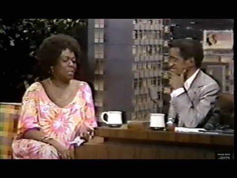 Sammy Davis Guest Hosts the Tonight Show with Sarah Vaughn