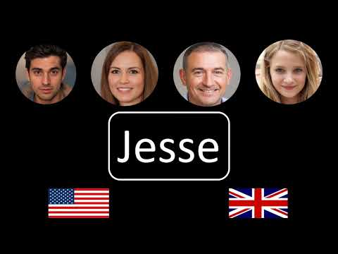How to pronounce Jesse