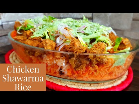 Shawarma Rice | Chicken Rice & Salad Platter