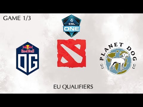 OG vs Planet Dog Highlights ESL One Katowice 2018 | Game 1