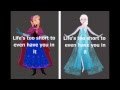 Lyrics Life S Too Short Deleted Song From Disney S Frozen