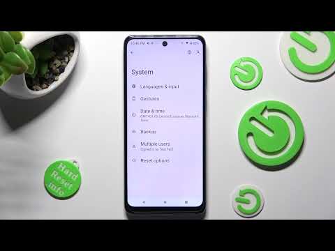 How to Turn On / Turn Off the Automatic Text Correction on a MOTOROLA Moto E32s