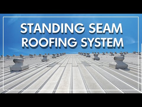 Standing Seam Roofing System | Double Insulated