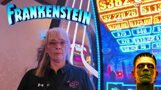 I NEED MORE POWER!! FRANKENSTEIN Slot Machine BIG WINS!