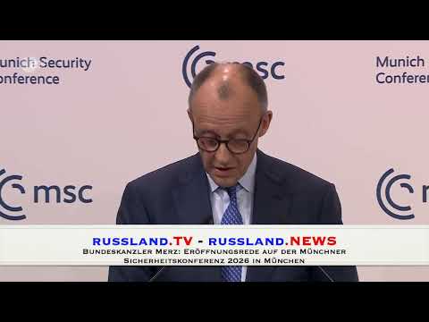Bundeskanzler Merz: Eröffnungsrede auf der Münchner Sicherheitskonferenz 2026 in München