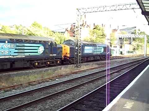 37604 + 37601 on 6K73 @ Preston 18th August 2010