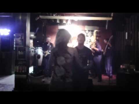 Chris and Amanda dancing to The Kid and Nic Show at Saloon No. 10 in Deadwood, South Dakota