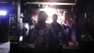 Chris and Amanda dancing to The Kid and Nic Show at Saloon No. 10 in Deadwood, South Dakota