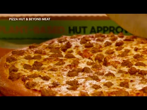 Beyond Meat CEO talks about teaming up with Pizza Hut...