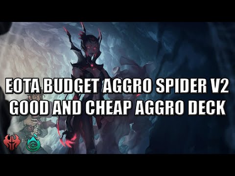 [LoR]【Ranked】EotA Budget Aggro Spider v2-10 ★ PROMOTION Silver IV ║Cosmic Creation #18║