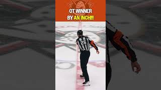 It was BARELY OVER(time) #shorts