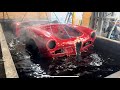 Chemical Dipping a 1961 Alfa Romeo Giulietta Spider