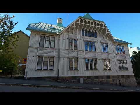 Sweden Gothenburg Walk from August Kobbsgatan to Masthuggstorget