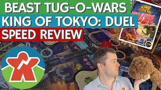 King of Tokyo: Duel - Board Game Review - Beast Tug-O-Wars