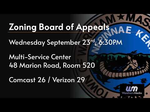 From the Zoning Board