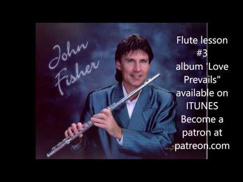 flute lesson #3 beginners on pentatonic scale jam John HK Fisher