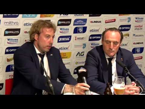 Persconferentie KVO - Gent 0-1