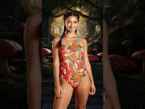 Sporti Toadstool Trails Micro Back One Piece Swimsuit (26-40) | SwimOutlet.com