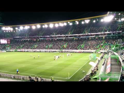 13/14 - Sporting 1 - 0 V. Guimarães - Tiro de Jefferson