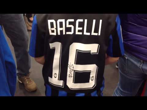 Daniele Baselli all'Atalanta Store