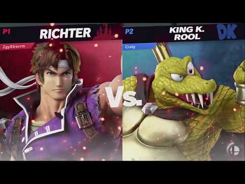ZiggyStarscream (Richter) vs Craig (K.Rool) - Winners Round 1 - Harvest Smash 3