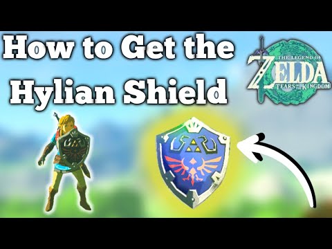 How to get the HYLIAN SHIELD EASILY in TOTK