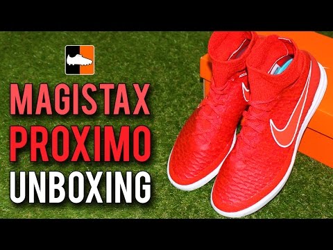 Nike MagistaX Proximo Unboxing - Chilling Red/Bright Crimson/White Edition
